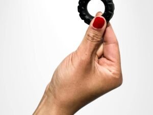 Fat tire silicone cock rings