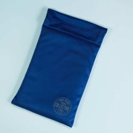 Packer pouch in Blue Packing Pouch with magnetic closure, from New York toy collective In Blue