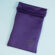 Purple Packing Pouch with magnetic closure, from New York toy Collective In black