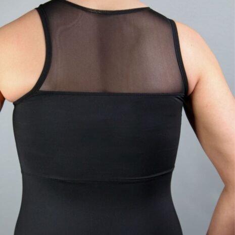 2Back of black mesh binder Back of black mesh binder