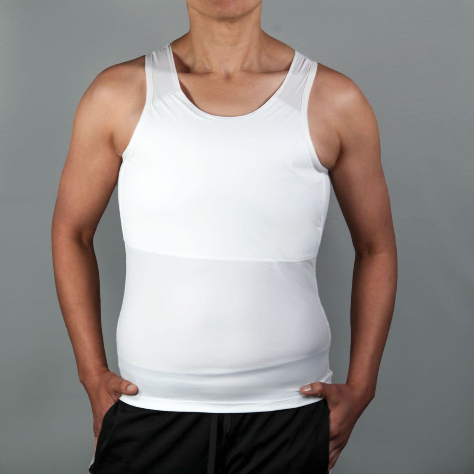 White mesh binder front