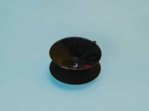 Double sided suction cup in black