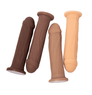 Leroy - Our biggest posable silicone dildo