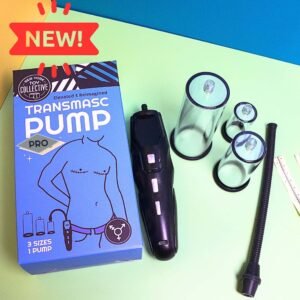 Transmasc pump kit with three sizes and accessories.